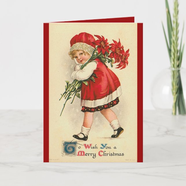 Carte de Noël victorienne (Devant)