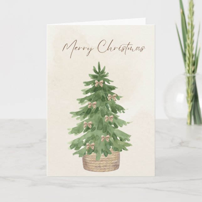 Carte de Noël - Vierge à l'intérieur - Ajouter un  (Devant)