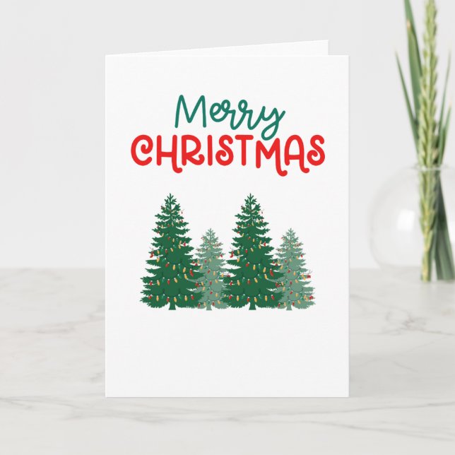 Carte de Noël - Vierge à l'intérieur - Ajouter un  (Devant)