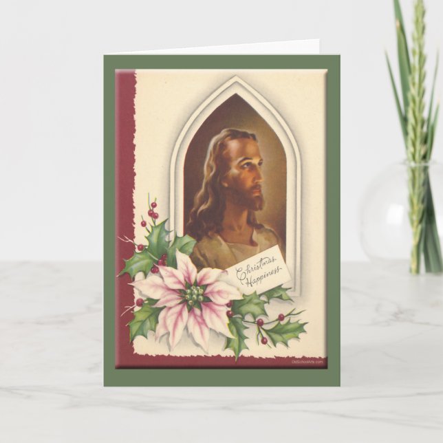 Carte de Noël Vintage (Devant)