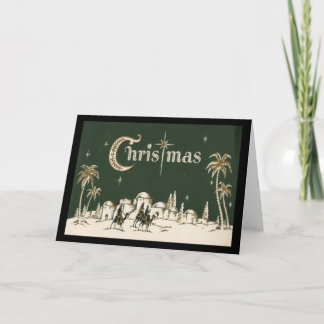 Carte de Noël Vintage