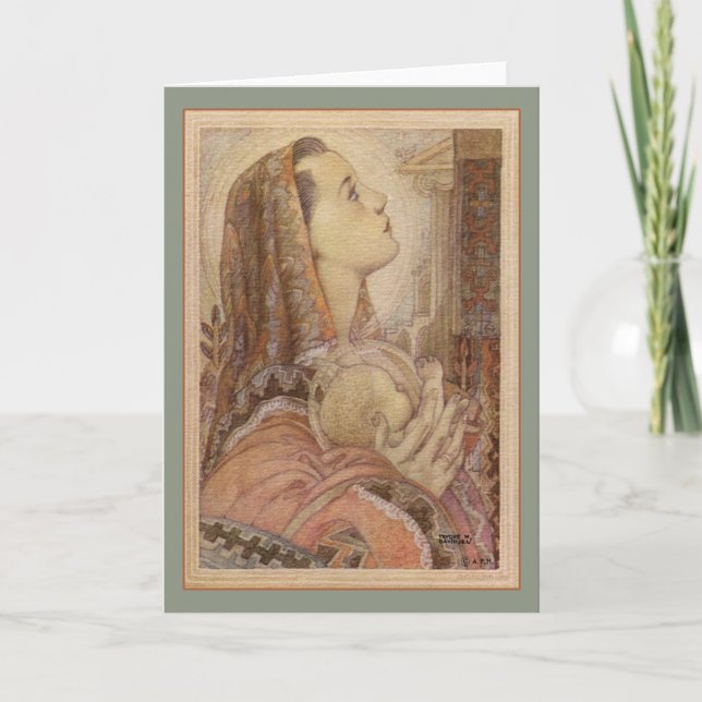 Carte de Noël Vintage (Devant)