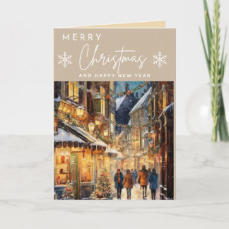 Carte de Noël Vintage