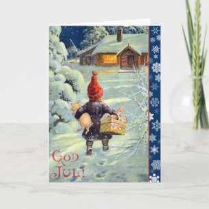 Carte de Noël Vintage