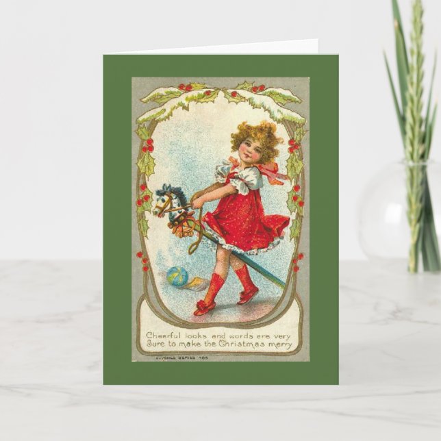 Carte de Noël Vintage (Devant)