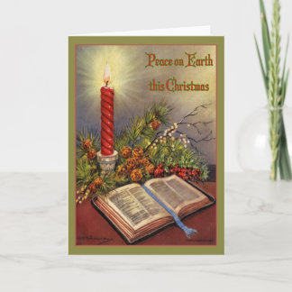 Carte de Noël Vintage