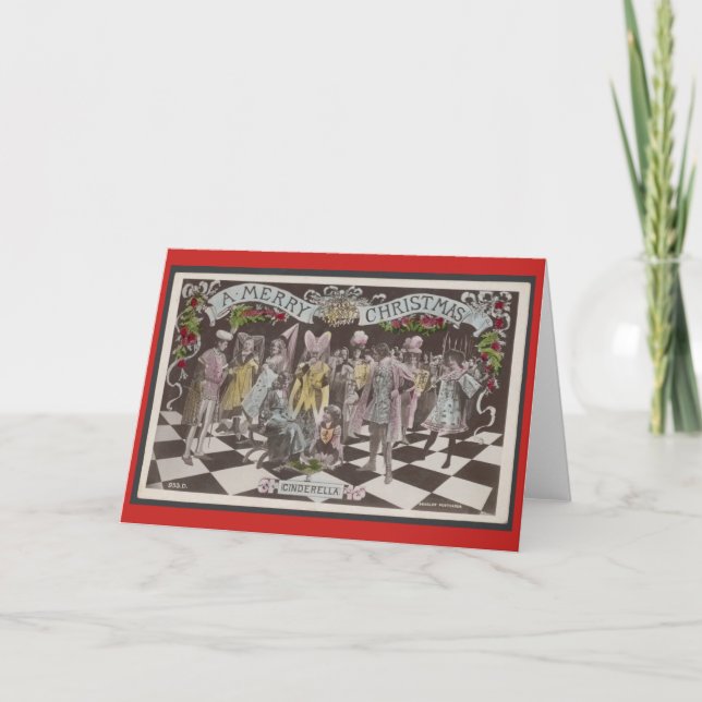 Carte de Noël Vintage (Devant)