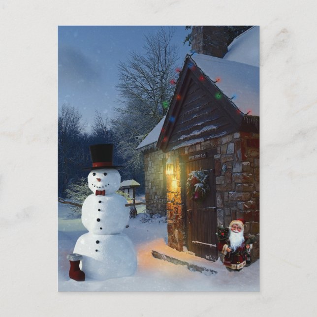 carte de Noël vintage (Devant)