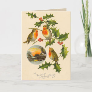 Carte de Noël vintage