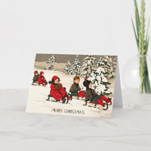 Carte de Noël Vintage