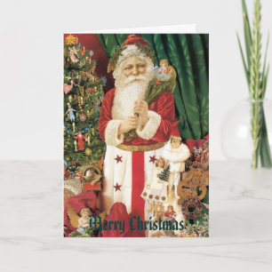 Carte de Noël Vintage
