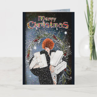 Carte de Noël Vintage
