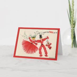 Carte de Noël Vintage