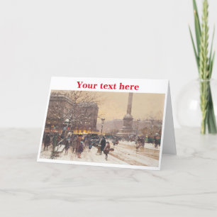 Carte de Noël Vintage