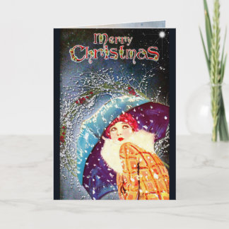 Carte de Noël Vintage