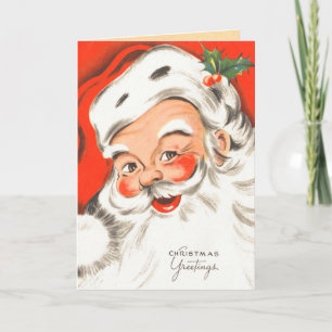 Carte de Noël Vintage