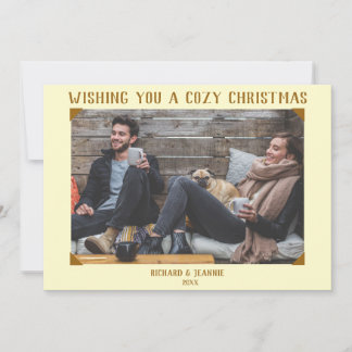 Carte de Noël Vintage à l'ancienne