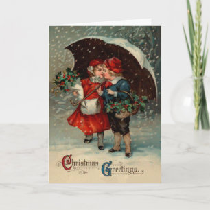 Carte de Noël Vintage, Ellen Clapsaddle
