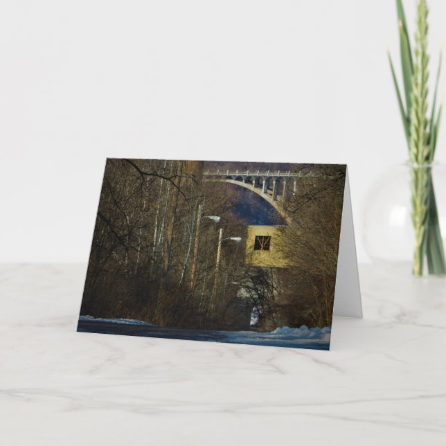 Carte de Noël "Violation de sécurité" (Devant)