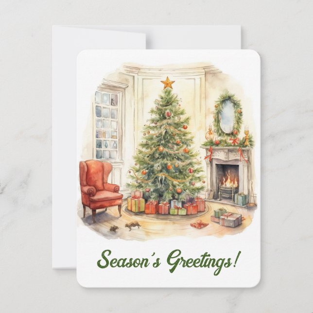 Carte de Noël Waterton (Devant)