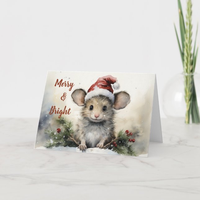 Carte de Noël Whimsical (Devant)