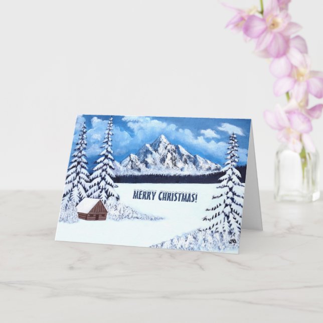 Carte de Noël Winter Wonder (Orchidée)