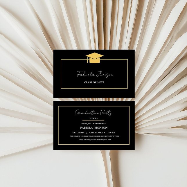 Carte de nom de diplôme moderne Insertion Gold Fra (Créateur téléchargé)