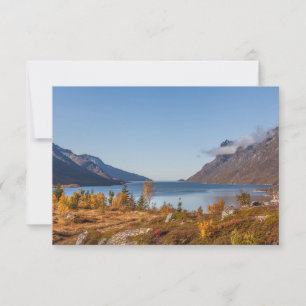 Carte de Norvège de l'île de Kvaloya