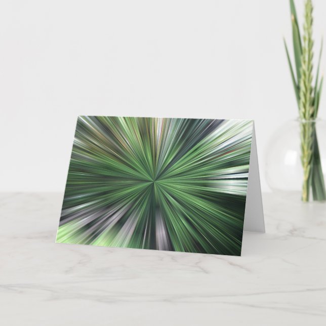 Carte de note Abstraite Lilacs (Devant)