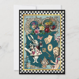 Carte de note Alice in Wonderland