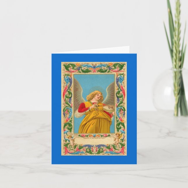 Carte de note - ange (Devant)