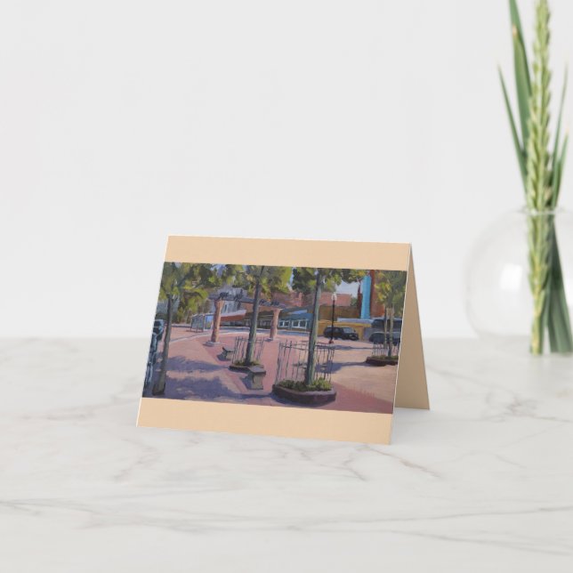 Carte de note Art Town Plaza (Devant)