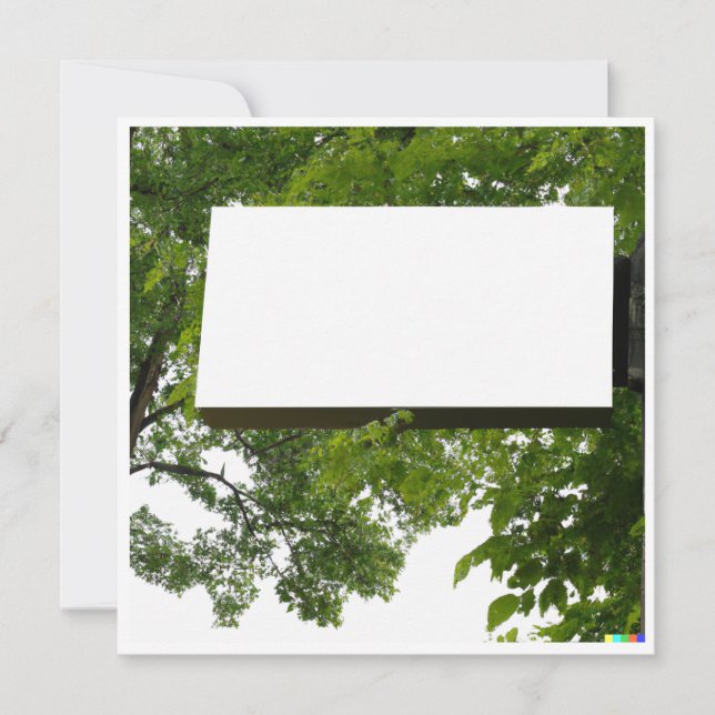 Carte de note blanche Arbre de vie personnalisable (Devant)
