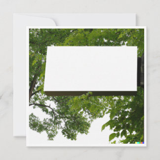 Carte de note blanche Arbre de vie personnalisable