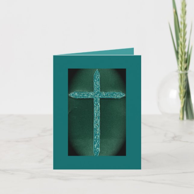 Carte de note blanche religieuse (Devant)