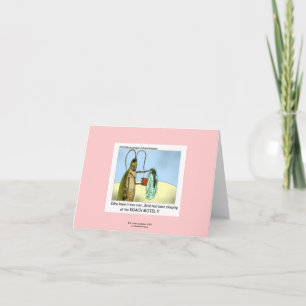 Carte de note Cartographique Roach Motel Funny