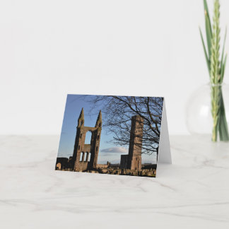 Carte de note : Cathédrale Ecosse de Saint Andrews