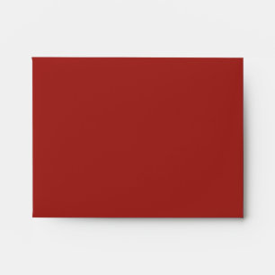 Carte de note cœur rouge sang enveloppe