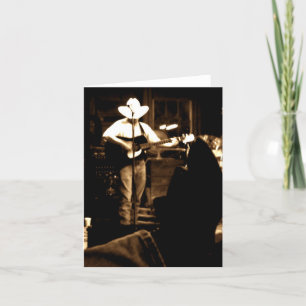 Carte de note Cowboy