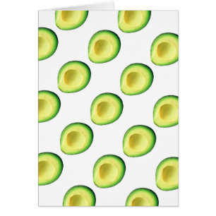 Carte de note d'anniversaire Avocados, enveloppes 