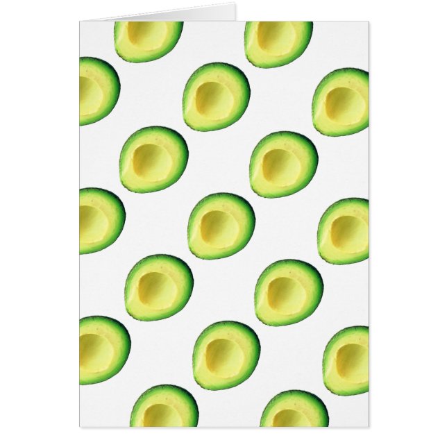 Carte de note d'anniversaire Avocados, enveloppes  (Devant)