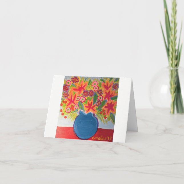 Carte de note d'art (Devant)