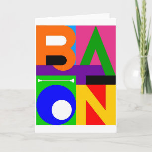 Carte de note de "BÂTON"