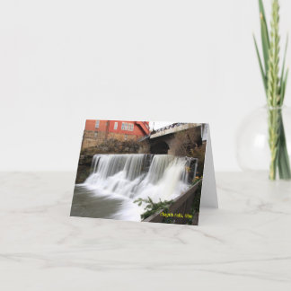 Carte de note de Chagrin Falls