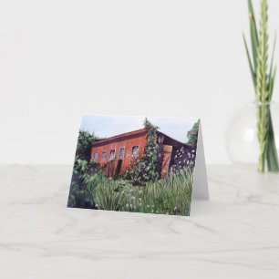 Carte de note de Chambre de poulet de Gramma