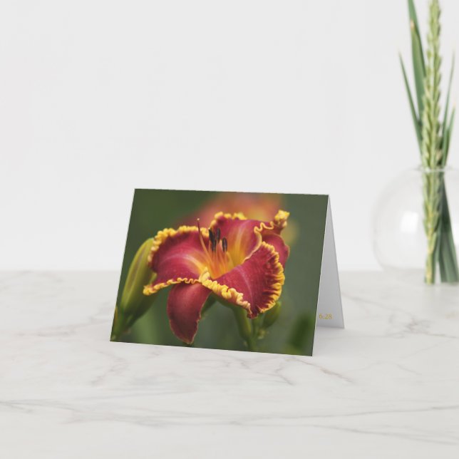 Carte de note de H. Jerry Nettles (Devant)