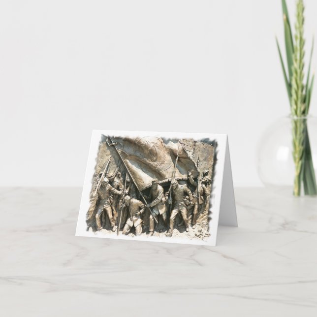 Carte de note de la brigade irlandaise (Devant)