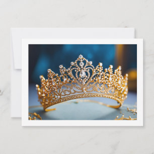 Carte de note de la couronne Pageant