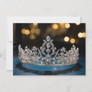 Carte de note de la couronne Pageant