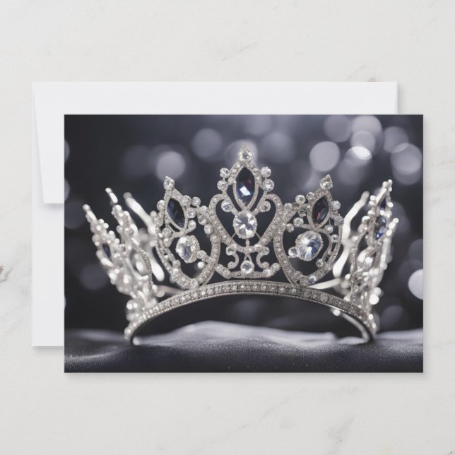 Carte de note de la couronne Pageant (Devant)